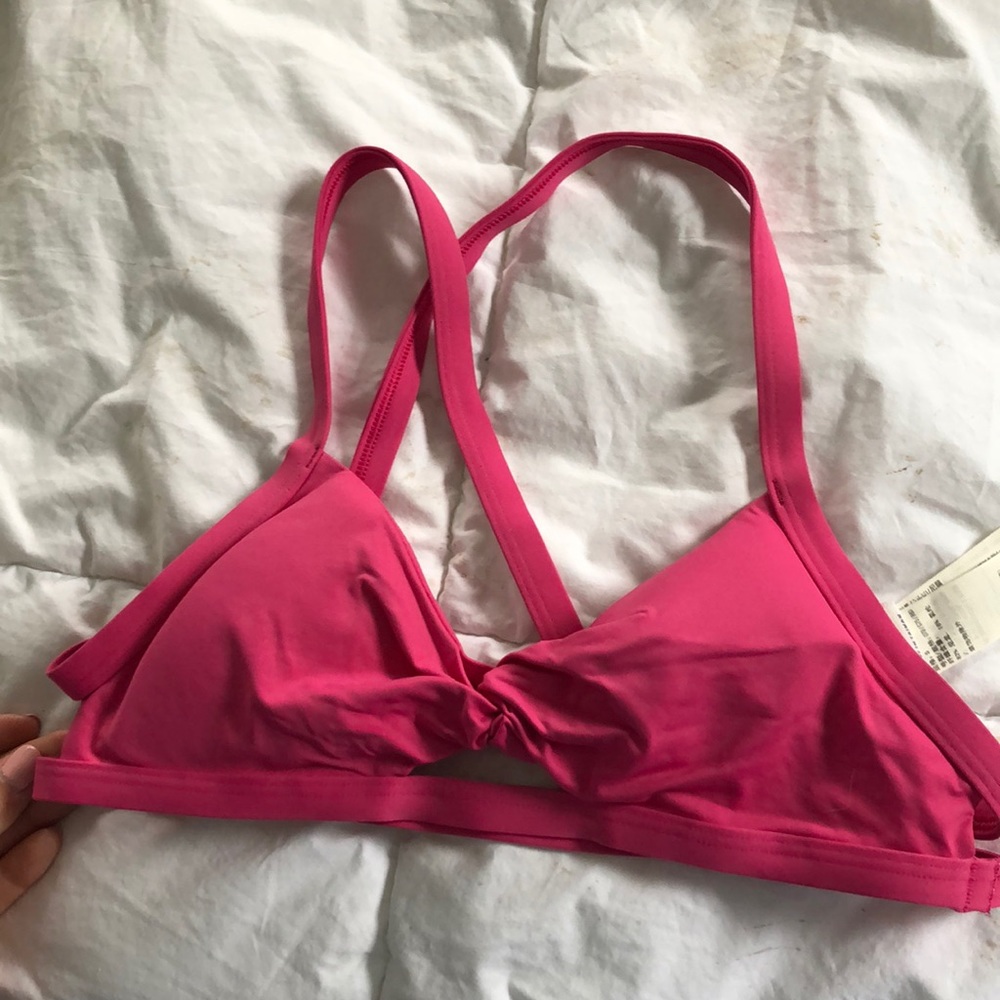 Abercrombie Cross back swim top